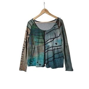 3 Potato Artistic Multicolor Women's Top